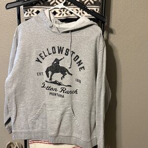 Yellowstone Gray Hoodie by Litton Ranch